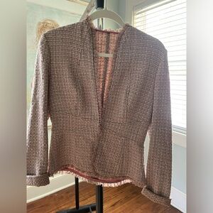 Elie Tahari Tweed Jacket. Size 2.